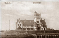 Bahnhof Blexen von 1907