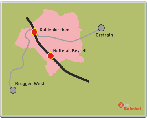 Kaldenkirchen Nettetal-Beyrell Brüggen West Grefrath