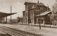 Bahnhof um 1914