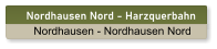 Nordhausen Nord - Harzquerbahn Nordhausen - Nordhausen Nord